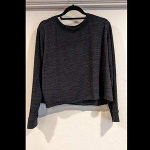 A&D Black Crop Sweater Top